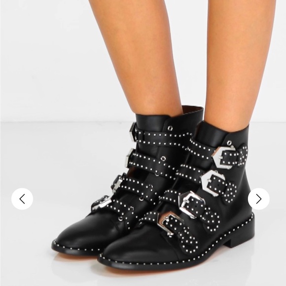 Givenchy NEW Studded ankle leather Boots Italy - Picture 4 of 8